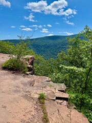 Breathtaking vista.  A challenging walk hike from North South Lake Escarpment trail to Inspiration...