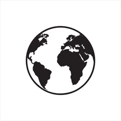 Global earth emblem with arabic script and hindi text