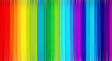 Vertical stripes of vibrant colors create a visually striking and dynamic abstract composition.