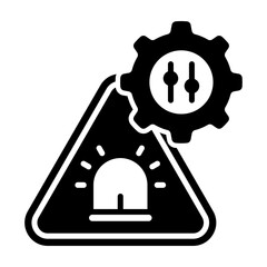 Incident Control Icon.