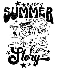 Every Summer Has A Story Flamingo Summer