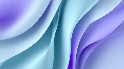 Fototapeta premium Abstract design with flowing lines and soft color gradients.