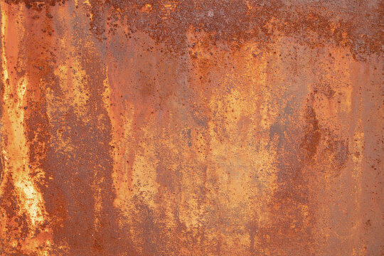 grunge textured metal texture, rust or brown color. Grunge dark scary scratched background. - Powered by Adobe