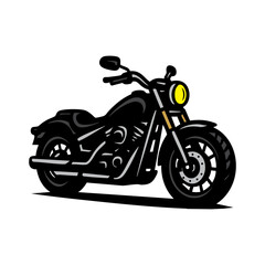 Obraz premium Classic Chopper Motorcycle