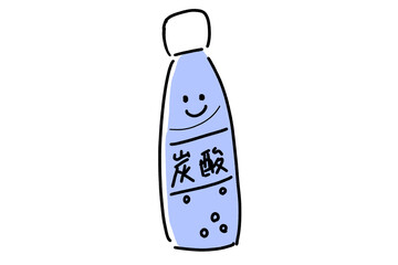 美味しそうなサイダー炭酸飲料