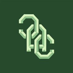 Intertwined Abstract Logo