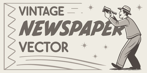 Fototapeta premium Newspaper design 