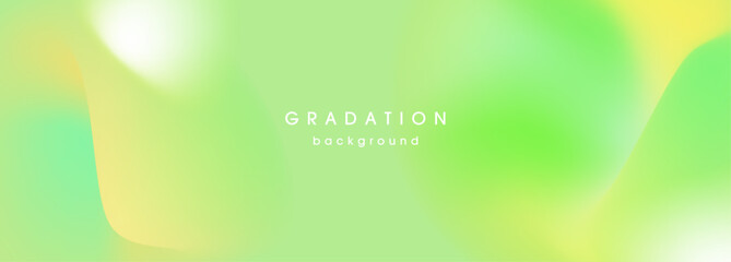 黄緑色のグラデーション背景