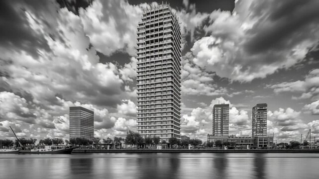 bouwtekeingen zwart wit