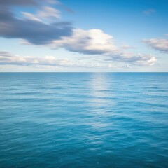 Fototapeta premium Blue Ocean and Sky Horizon