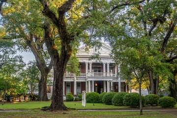 Obraz premium Mobile, Alabama - Government Street