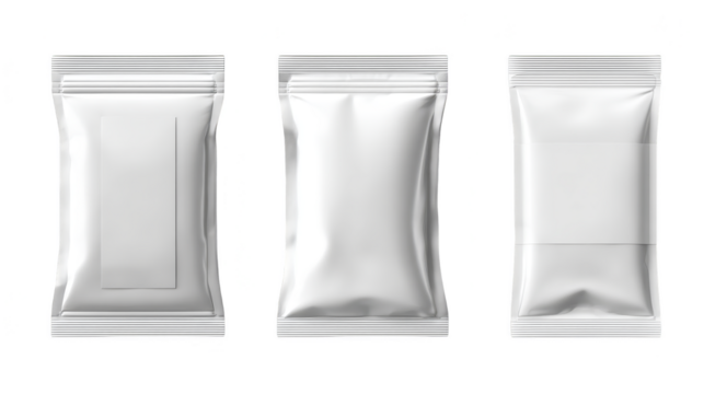 Versatile white zipper storage bags for organized home, travel, and more .