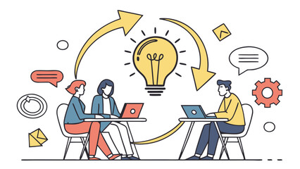 Team Discussion and Idea Generation: Effective Collaboration to Formulate Innovative Solutions and Make Decisions