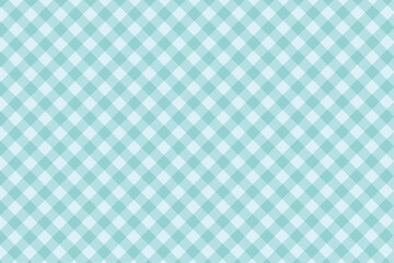 Lake green plaid, twill weave repeat pattern