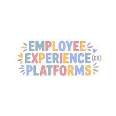 Fototapeta premium Employee Experience Platforms (EX) Guide