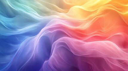 Pastel rainbow swirl design, symbolizing joy and creativity