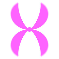 Abstract design  pink ribbon pattern