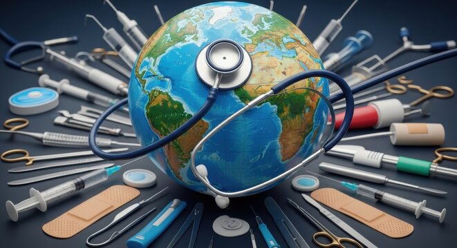 Global Health Care Medical Equipment and Supplies World Representation