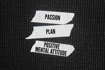 Three key components of persistence are: passion, plan, and positive mental attitude. These elements, often referred to as the "3 P's