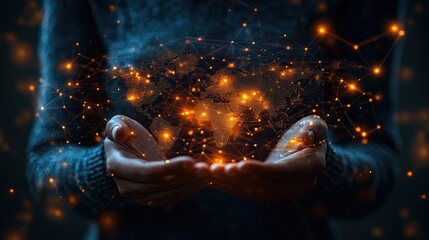 Seamless email communication for global reach representing fast digital messaging and international marketing strategies