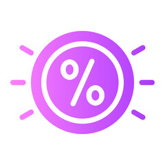 discount gradient icon