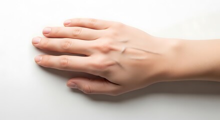 Fototapeta premium Human Hand with Veins