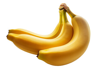 bananas isolated on white background