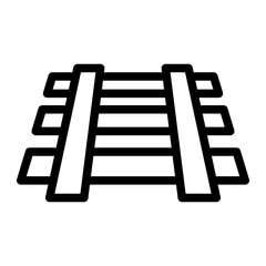 railroad Line Icon