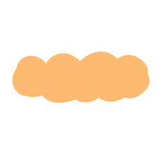Cloud speech bubble