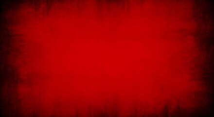 Abstract textured background with a gradient of deep red and dark edges