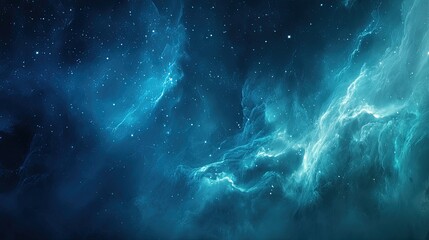 Abstract Deep Space Nebula Background