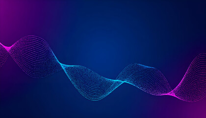 Abstract Wave Background Design.