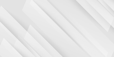 Fototapeta premium Abstract white and grey background. Subtle abstract background, blurred patterns. Light pale vector background. Abstract modern and patern