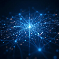 Obraz premium fiber optic fiber optic background