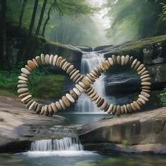 Infinity symbol logo, infinity simple vector icon. Mathematics eternity and infinite symbol.