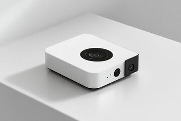 White Video Doorbell with Camera

