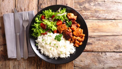 rice with chicken and rice