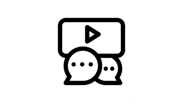 comment minimalist line animation