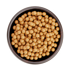 Coriander Seeds with Bowl 3D Illustration