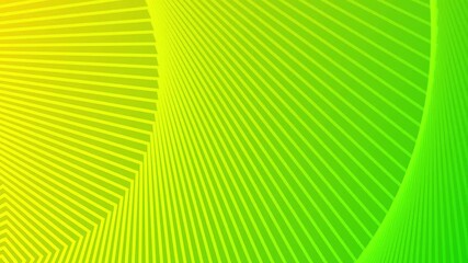 Abstract green yellow lines form a unique design suitable for background or print projects needing vibrant, modern elements and artistic flair.