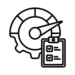 Performance Management Icon.