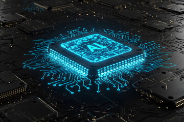 Artificial Intelligence Processor on Circuit Board
