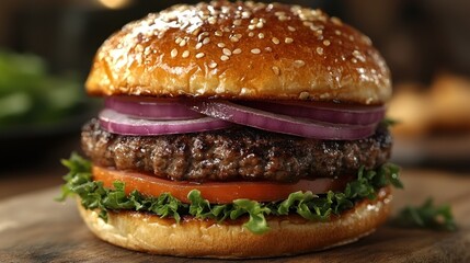 Juicy Gourmet Burger: A Culinary Delight