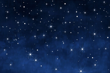 夜空にきらめく星