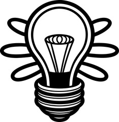 light bulb vector illustration