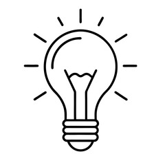 light bulb vector illustration