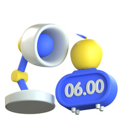 Healthy Focus 3D Icon Colorful Style