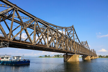 Yalu River scenery, Dandong, Liaoning, China