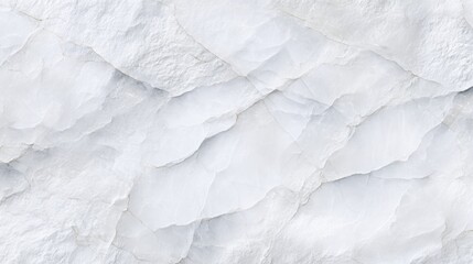 Obraz premium A close-up view reveals a textured surface composed of white rocky layers, showcasing natural formations and subtle color variations under soft lighting, indicative of geological processes.