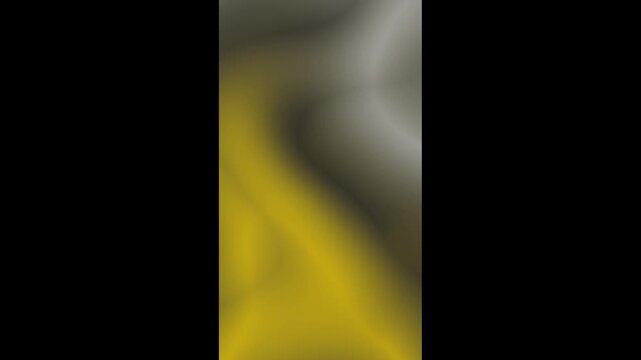 Abstract yellow and black gold liquify gradient animated motion footage video, mobile 4k size
